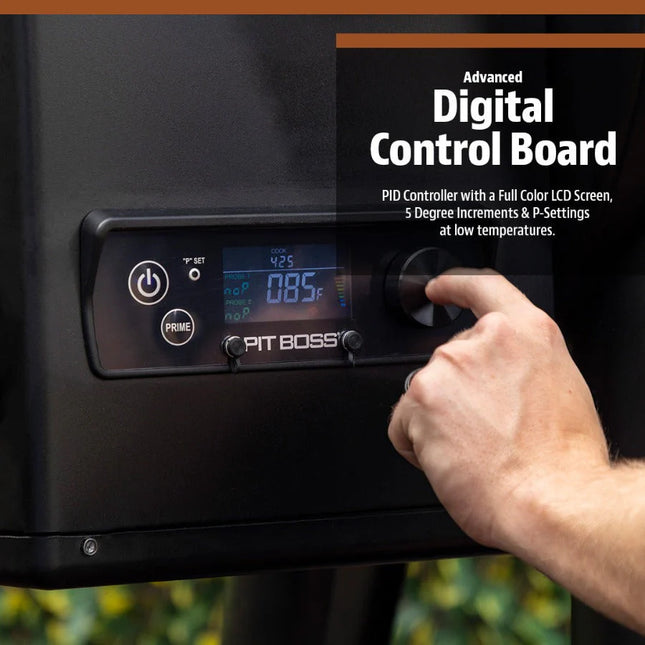 Vuur & Rook Pit Boss Classic Wood Pellet Grill ONYX Edition