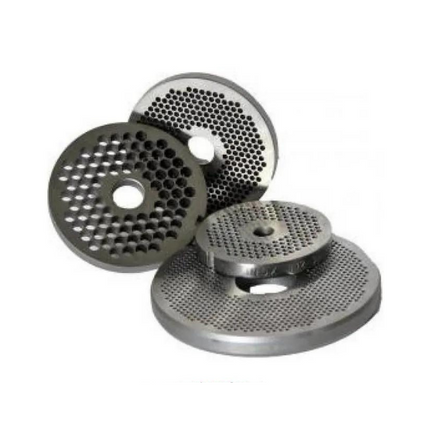 Vuur & Rook Plaat R. Gaten 3mm UNGER (inox/rvs)