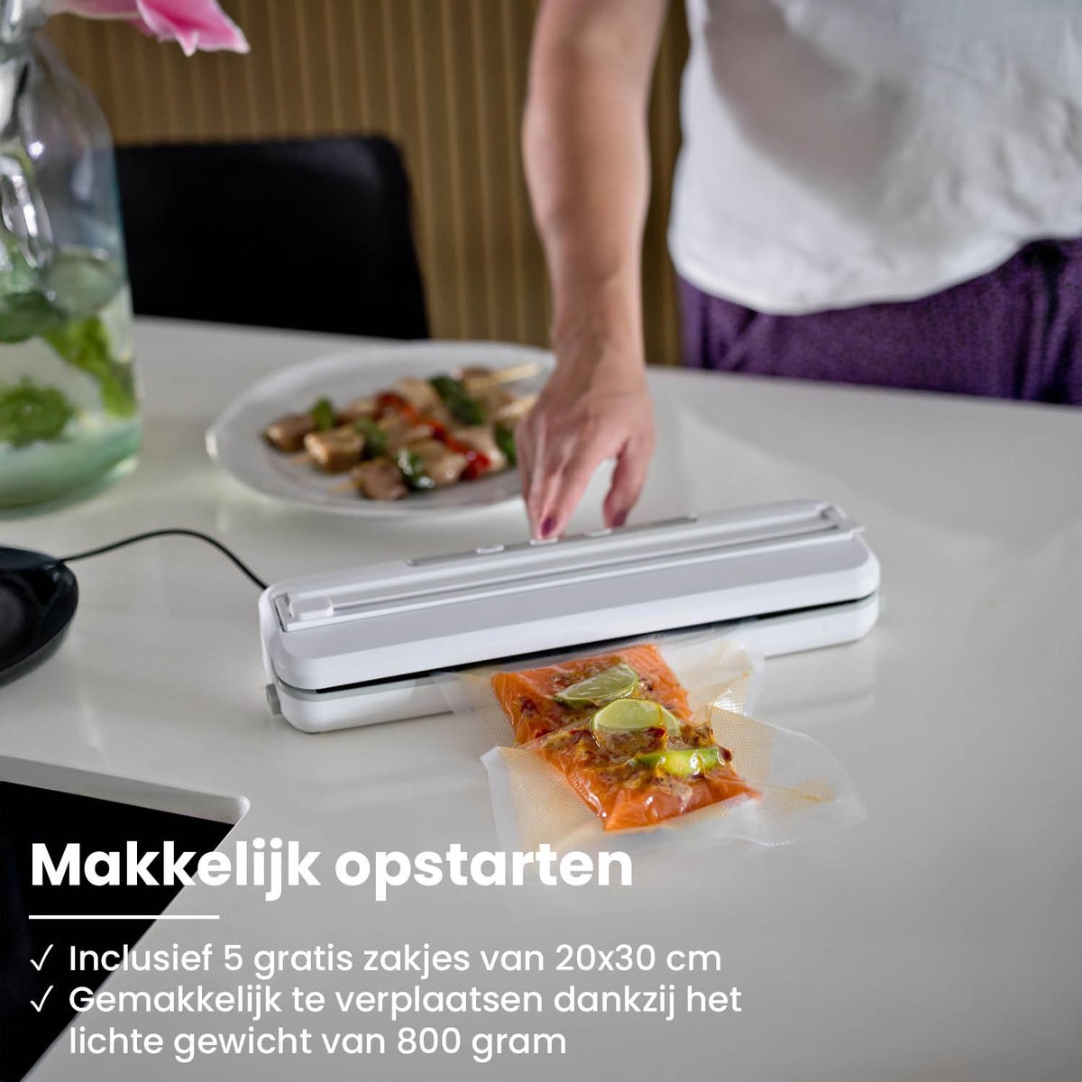 QLT Vakuumiermaschine – Vuur & Rook