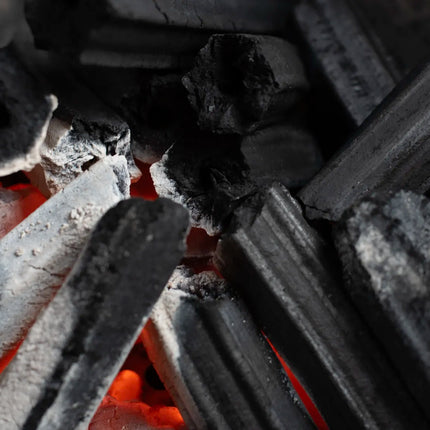 Vuur & Rook Roasted Sawdust Hexagon Charcoal Briketten Tubes 10 kg