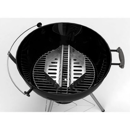 Vuur & Rook RVS Brikettenhouder tbv Kogel BBQ's 47 & 57 cm
