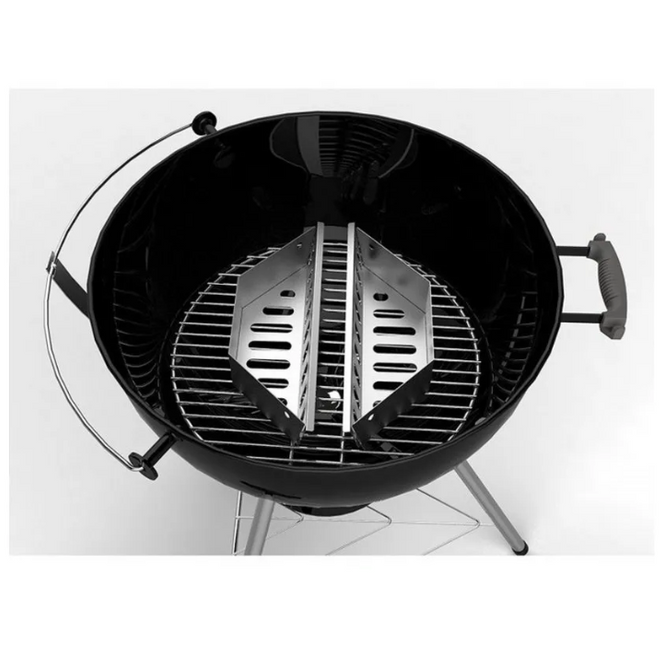 Vuur & Rook RVS Brikettenhouder tbv Kogel BBQ's 47 & 57 cm