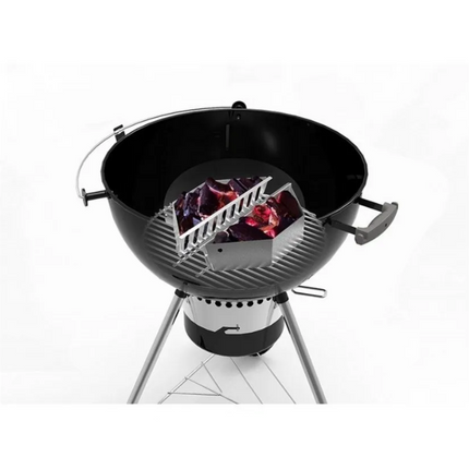 Vuur & Rook RVS Brikettenhouder tbv Kogel BBQ's 47 & 57 cm