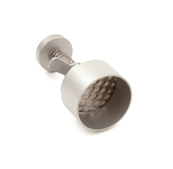 Vuur & Rook RVS Hamburgerpers met Structuurblad Ø 50mm