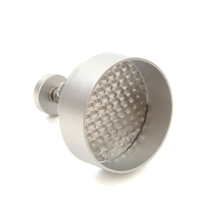 Vuur & Rook RVS Hamburgerpers met Structuurblad Ø 85mm