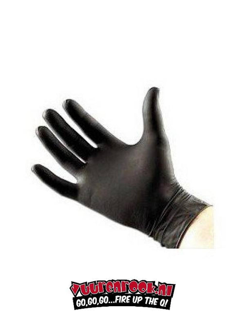 Vuur & Rook Screen Touch Nitril Handschoen (S,M) 100st