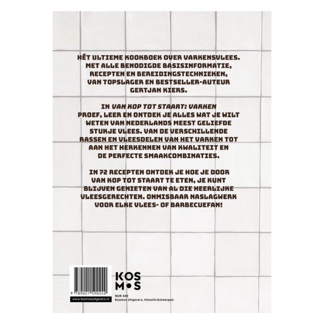 Vuur & Rook Second Chance: Van Kop tot Staart: Varken GESIGNEERD