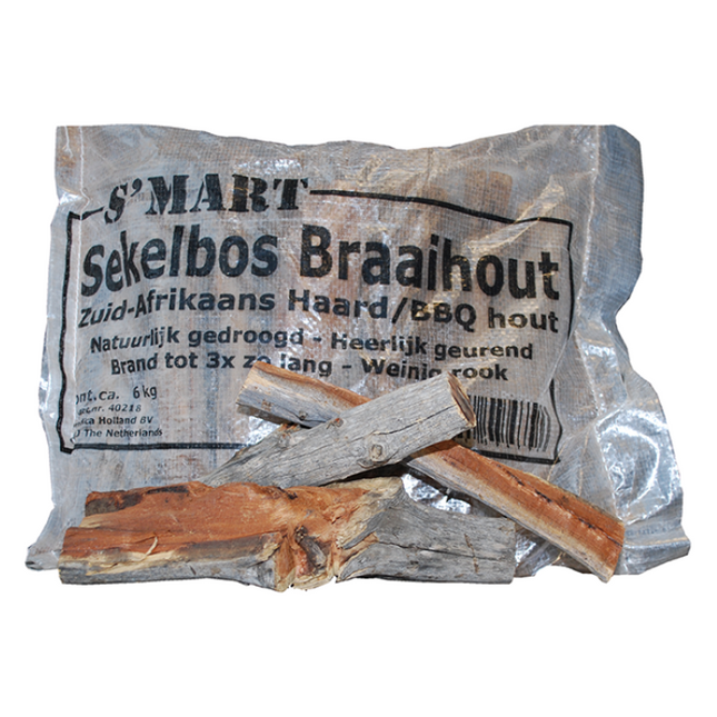 Vuur & Rook Sekelbos Zuid-Afrikaans Braaihout Circa 6 kg