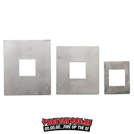 Vuur & Rook Signals & Billows Adapter Plates Kamado (3 stuks)