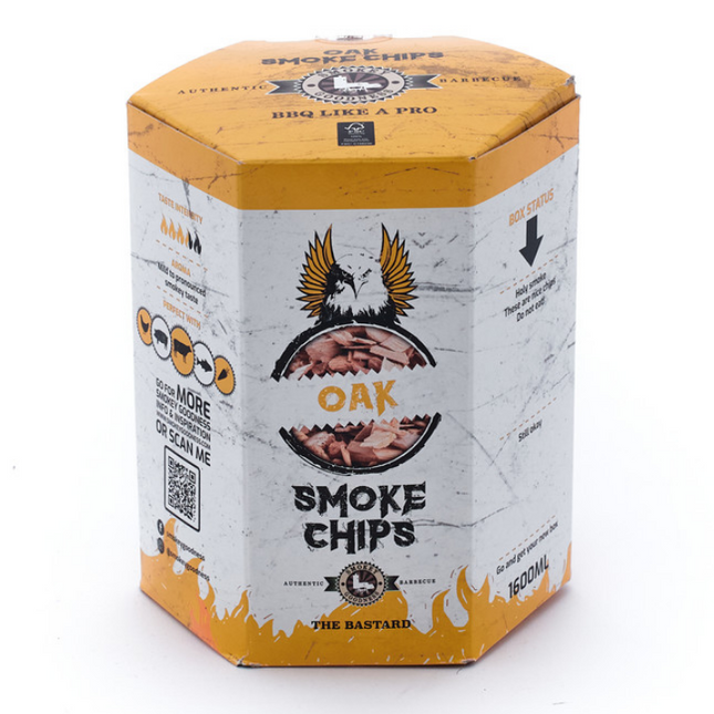 Vuur & Rook Smokey Goodness Oak Smoke Chips 1600 ml