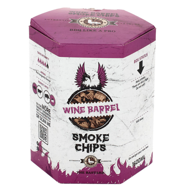 Vuur & Rook Smokey Goodness Wine Barrel Smoke Chips 1600 ml
