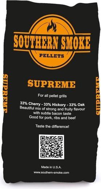 Vuur & Rook Southern Smoke Houtpellets Supreme 9 kg
