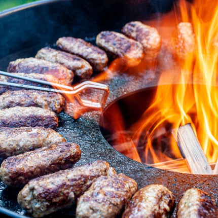 Vuur & Rook Stalen Plancha TBV Kettle BBQ 57 cm