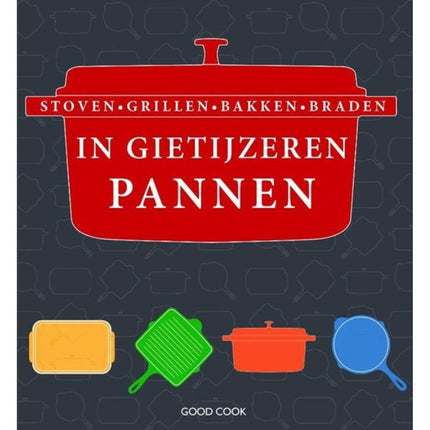 Vuur & Rook Stoven, grillen, bakken, braden, in gietijzeren pannen