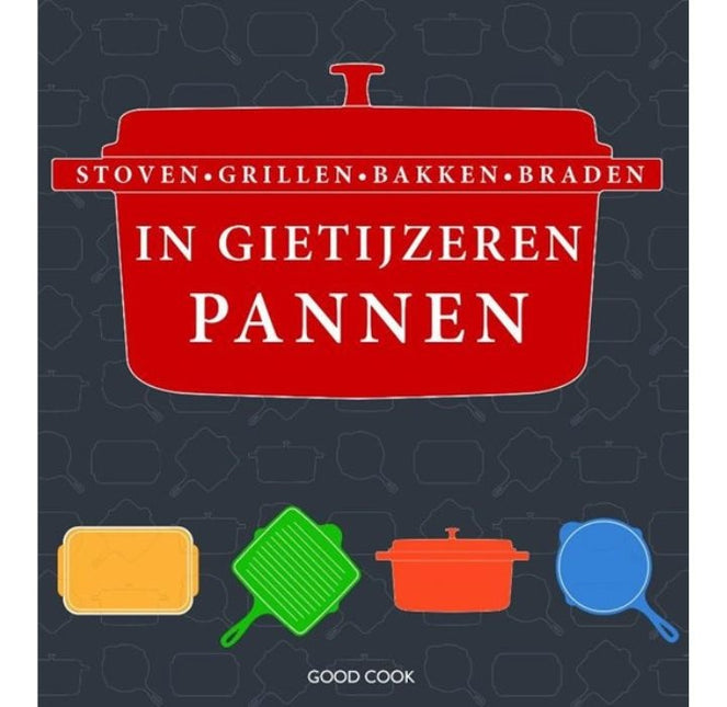 Vuur & Rook Stoven, grillen, bakken, braden, in gietijzeren pannen