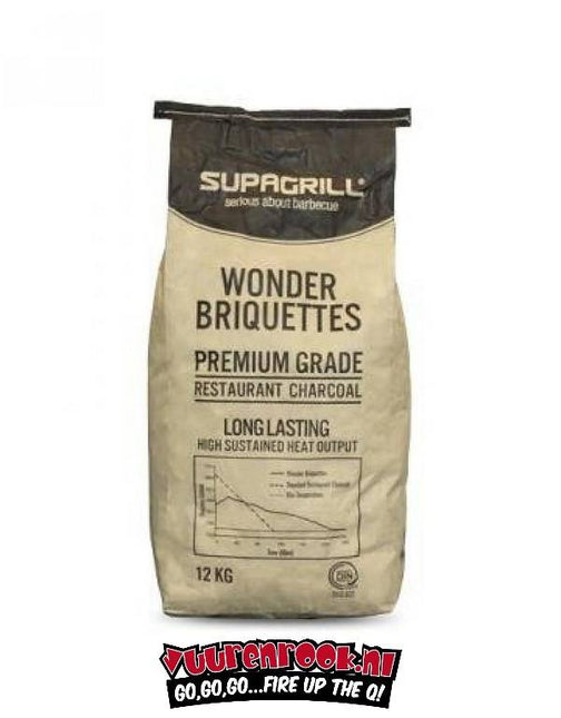 Vuur & Rook Supagrill Paraguay Hardwood Briketten 12 kg