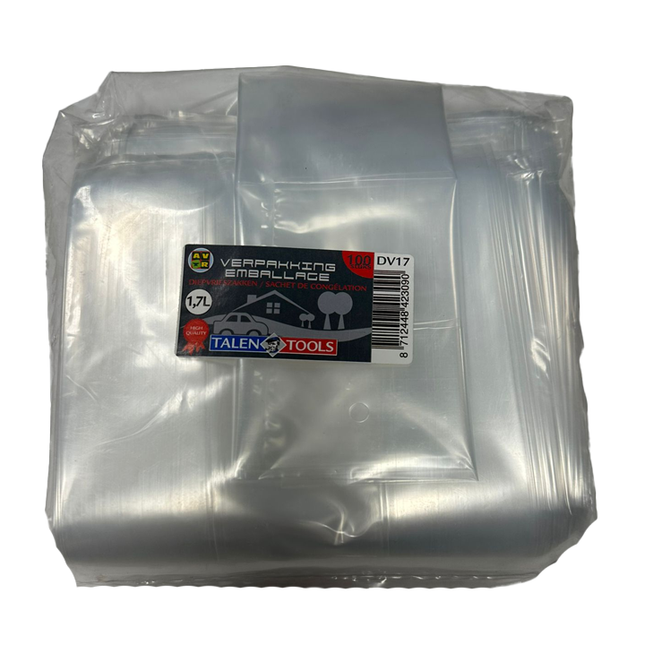 Vuur & Rook Talen Tools Diepvries Bewaarzakken