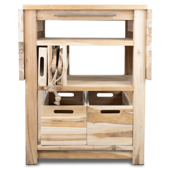 Vuur & Rook Teakhouten Tafel TBV Kamado 13/15/16''