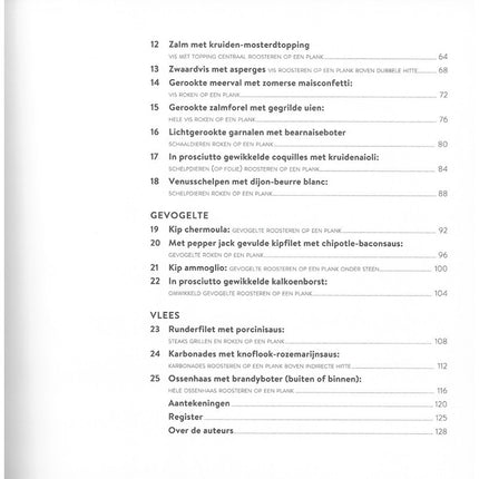 Vuur & Rook Technieken & Recepten voor het Bereiden van Gerechten op Hout