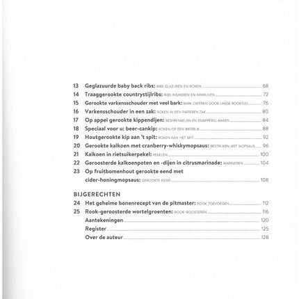 Vuur & Rook Technieken & Recepten voor het Roken van Vlees, Vis, Groente en nog veel meer