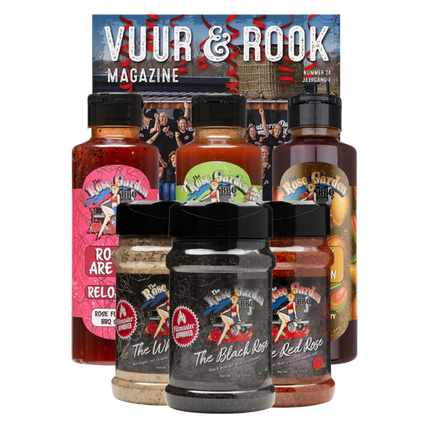 Vuur & Rook The Rose Garden BBQ Pakket