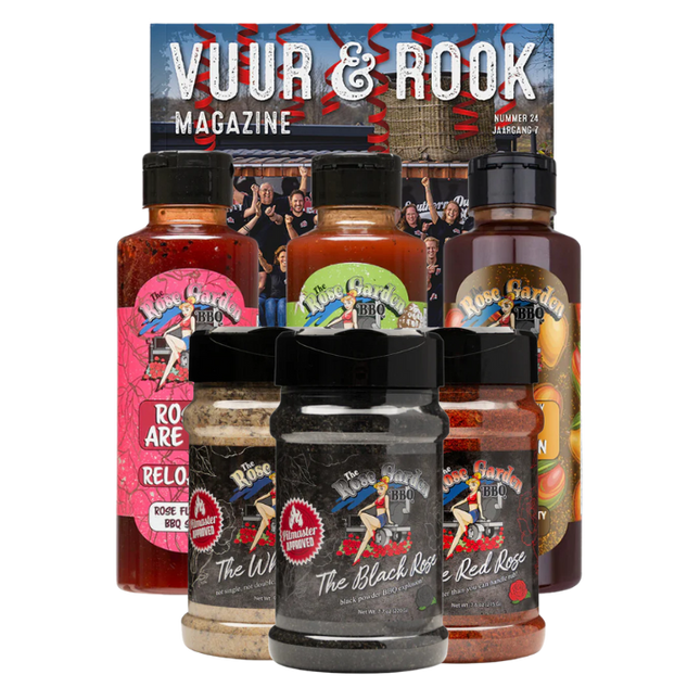 Vuur & Rook The Rose Garden BBQ Pakket