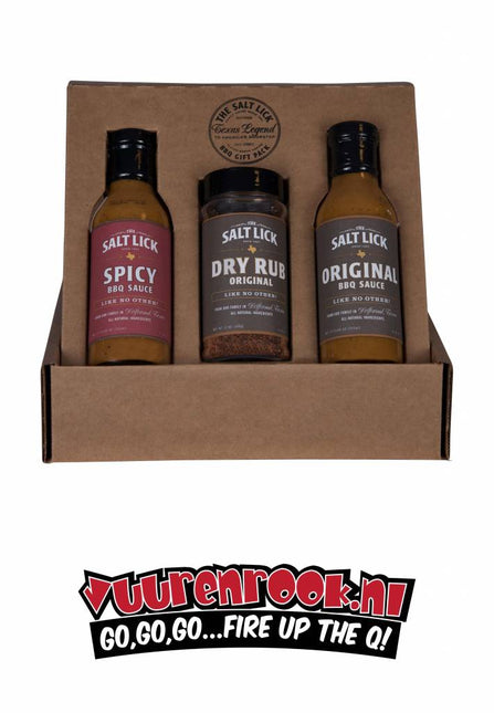 Vuur & Rook The Salt Lick Texas Legend BBQ Gift Pack!
