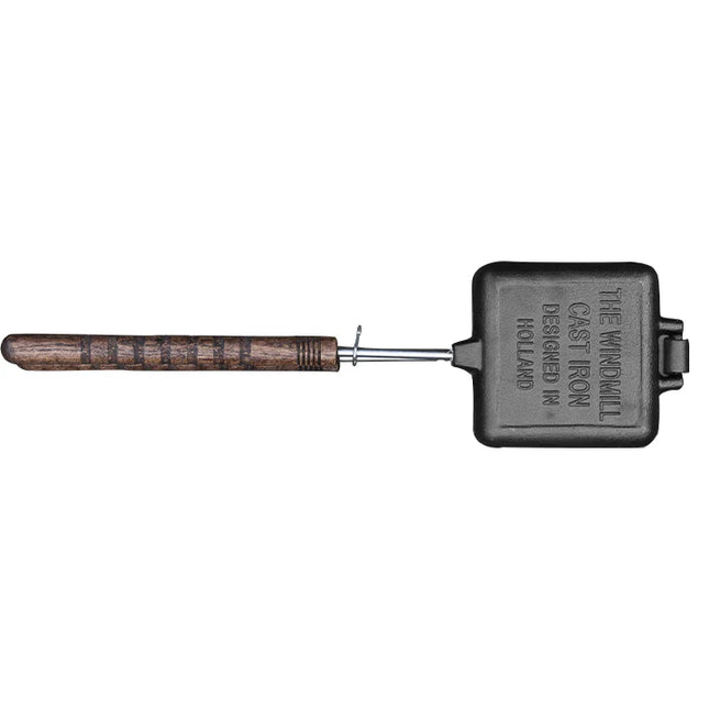 Vuur & Rook The Windmill Sandwich Pie Iron met Korte Handvaten + GRATIS Tosti