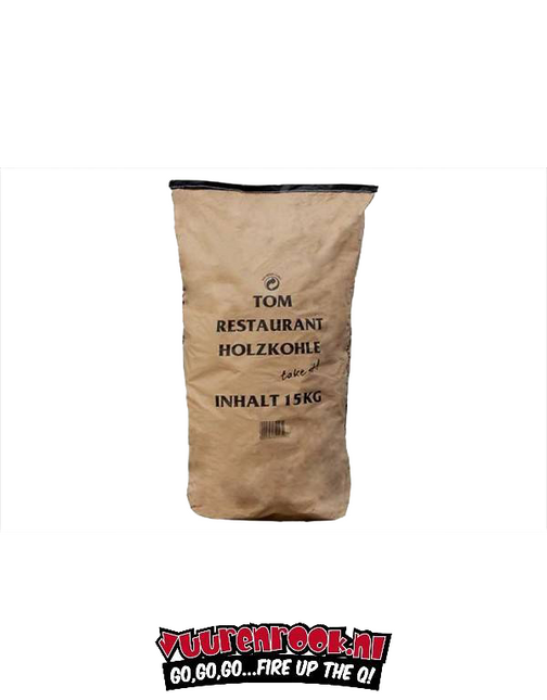 Vuur & Rook Tom Horeca Acacia Zuid Afrika Black Wattle Houtskool 15 kg