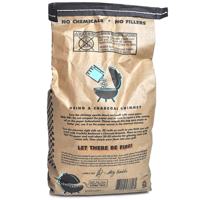 Vuur & Rook Transport Damage: Franklin Barbecue Charcoal Briketten Cubes 5,4 kg