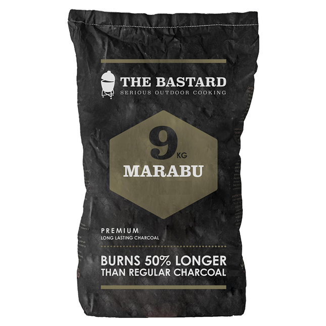Vuur & Rook Transport Damage: The Bastard Charcoal Marabu 9 kg