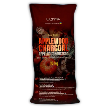 Vuur & Rook Ultima Apple Wood Charcoal 10 kg