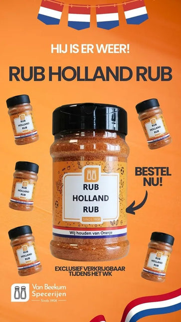 Vuur & Rook Van Beekum Rub Holland Rub 225 gram