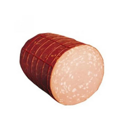 Vuur & Rook Vezeldarm, rood,  voor gerookt, rook doorlatend, kal. 130/60 geklipt. 25st