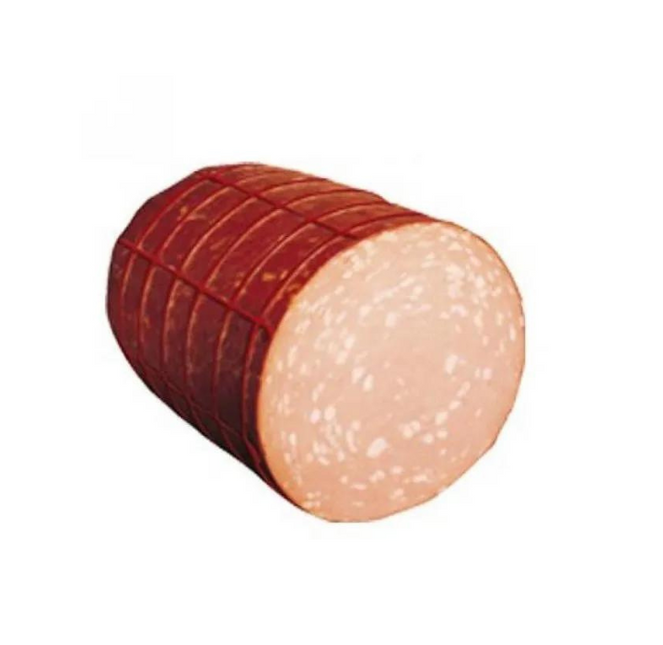 Vuur & Rook Vezeldarm, rood,  voor gerookt, rook doorlatend, kal. 130/60 geklipt. 25st