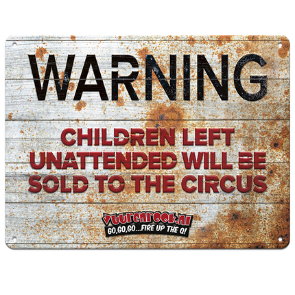 Vuur & Rook Vuur&Rook Circus Mancave Sign - Limited Edition