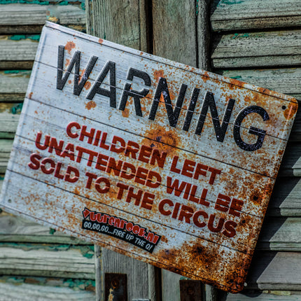 Vuur & Rook Vuur&Rook Circus Mancave Sign - Limited Edition