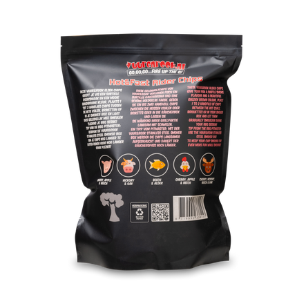 Vuur & Rook Vuur&Rook Hot&Fast Alder Chips 1,5 kg