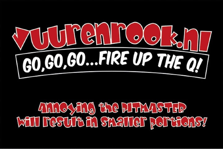 Vuur & Rook Vuur&Rook Logo BBQ mat 100x150cm