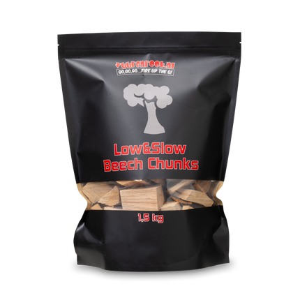 Vuur & Rook Vuur&Rook Low&Slow Beuken Chunks 1,5 kg