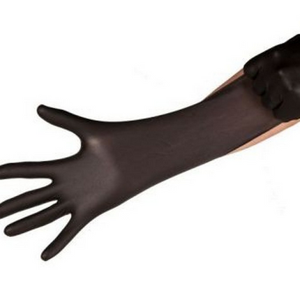 Vuur & Rook Vuur&Rook Nitril Handschoenen Xtra Strong Zwart 100 stuks Large