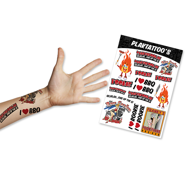 Vuur & Rook Vuur&Rook Plaktattoo's