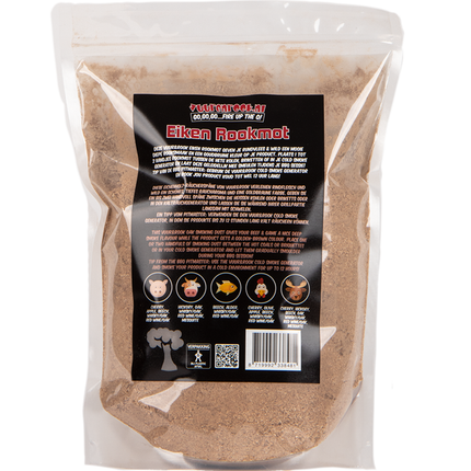 Vuur & Rook Vuur&Rook Rookmot Eiken 1,5 kg