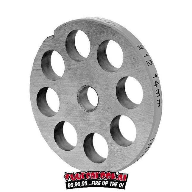 Vuur & Rook Wolfcut Germany Enterprise 10/12 RVS Plaat 14 mm