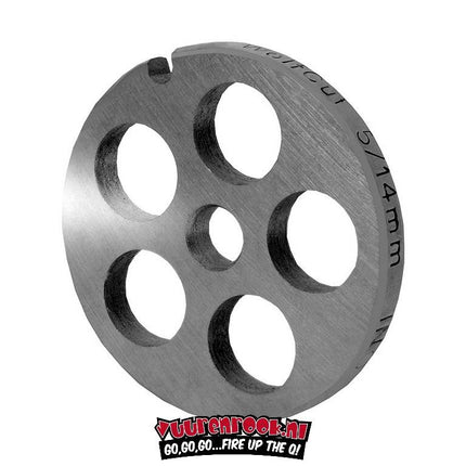 Vuur & Rook Wolfcut Germany Enterprise 5 RVS Plaat 14 mm