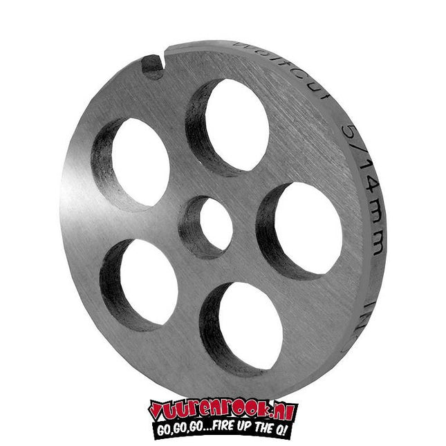 Vuur & Rook Wolfcut Germany Enterprise 5 RVS Plaat 14 mm