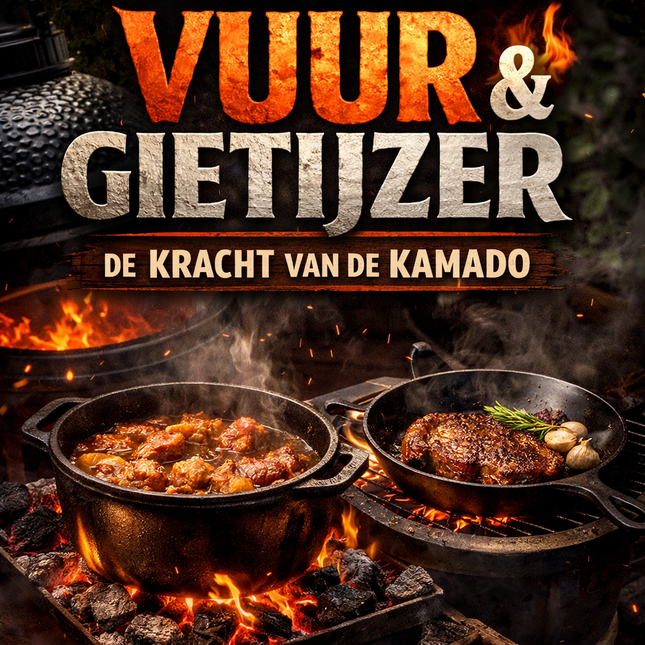 Vuur & Rook Workshops Vuur & Gietijzer – De Kracht van de Kamado