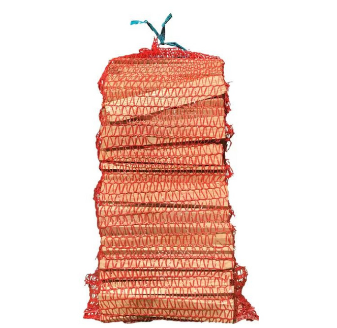 Vuur & Rook XL Zak Aanmaakhout Vuren Gekloofd Circa 6 kg