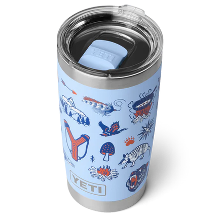 Vuur & Rook Yeti Rambler Tumbler Big Sky Summer Camp 20 oz
