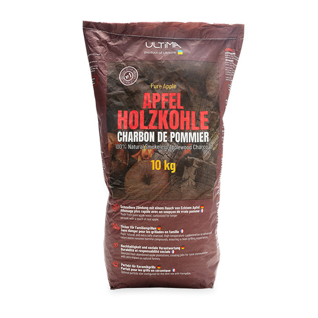 Vuur&Rook Transport damage: Ultima Apple Wood Charcoal 10 kg